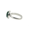 Silver jasper ring