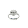 Silver jasper ring