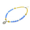 Exclusive necklace &quot;Cornflower&quot; Cat&#039;s eye