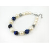 Exclusive bracelet &quot;Florida&quot; Pearls, Tiger&#039;s eye