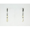 Exclusive earrings &quot;Ella&quot; Mother-of-pearl drop, rondel