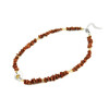 Exclusive necklace &quot;Tal&quot; Aventurine crumb, Citrine crumb