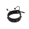 Exclusive leather bracelet Hawk&#039;s eye