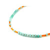 Exclusive necklace &quot;Mena&quot; Amazonite rondel