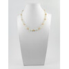 Exclusive necklace &quot;Nameless&quot; Faceted Sunstone, Moonstone