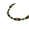 Exclusive necklace &quot;Istanbul&quot; Jadeite, Garnet, Sunstone crumb