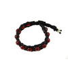 Exclusive leather bracelet &quot;Arrest&quot; Carnelian