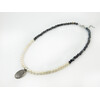 Exclusive necklace &quot;Ethnic style&quot; Pearl, Agate