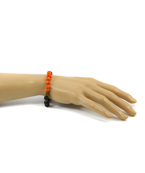 Exclusive bracelet "Feodosia" coral, shungite