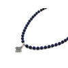 Exclusive necklace &quot;Ethnic style&quot; Lapis lazuli, Agate