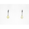 Exclusive earrings Citrine facet