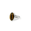 Ring Tiger&#039;s eye, silver