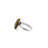 Ring Tiger&#039;s eye, silver