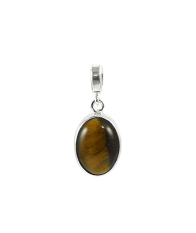 Pendant Tiger's eye silver