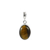 Pendant Tiger&#039;s eye silver