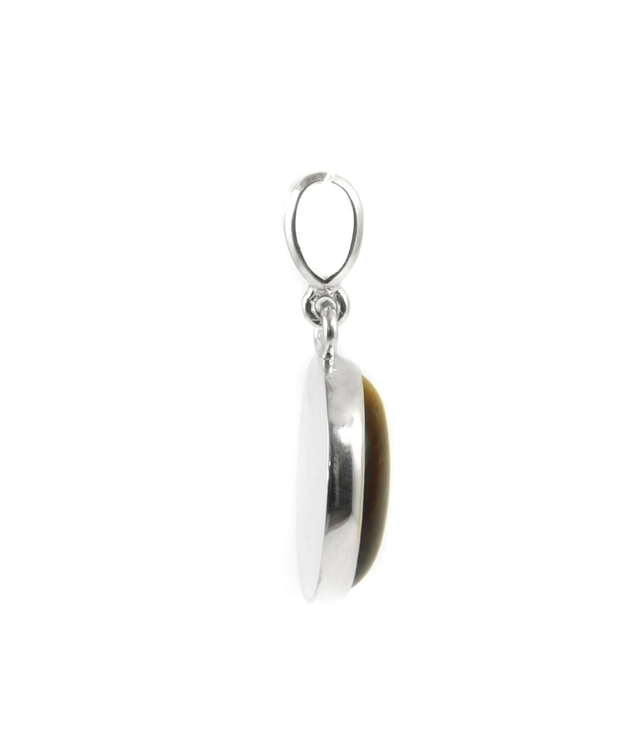 Pendant Tiger's eye silver