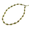 Exclusive necklace &quot;Sepia&quot; Jade