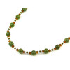 Exclusive necklace &quot;Sepia&quot; Jade