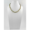 Exclusive necklace &quot;Sepia&quot; Jade