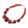 Exclusive necklace &quot;Greatness&quot; Coral rubka