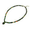 Exclusive necklace &quot;Levant&quot; Carnelian facet, rhond., Agate, Tiger&#039;s eye facet, 2 rows