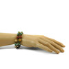 Exclusive bracelet &quot;Hutsul Motifs&quot; Jasper