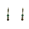 Exclusive earrings &quot;Hutsul motifs&quot; Jasper