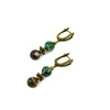 Exclusive earrings &quot;Hutsul motifs&quot; Jasper