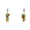 Exclusive earrings &quot;Grape&quot; Agate facet