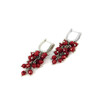 Exclusive earrings &quot;Hrona&quot; Coral faces