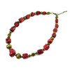 Exclusive necklace &quot;Rud&quot; Coral galtovka