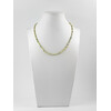 Exclusive necklace Light jadeite, silver