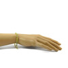 Exclusive bracelet Jadeite light, silver