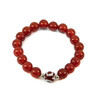 Exclusive Carnelian bracelet, 3 eyes