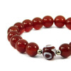 Exclusive Carnelian bracelet, 3 eyes