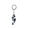 Exclusive keychain &quot;Mikhail&quot; Agate druse, Agate, Majorca, Aquamarine