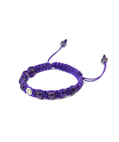 Exclusive children's shamballa "Smile" Amethyst