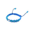 Exclusive children&#039;s shamballa &quot;Smile&quot; Aquamarine