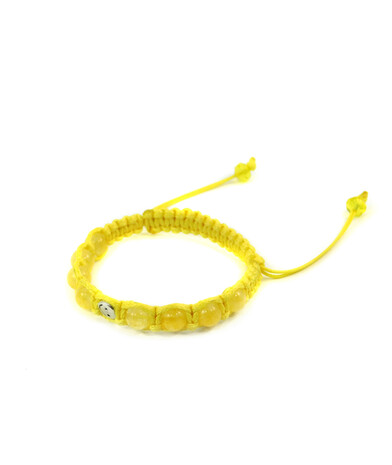 Exclusive children's shamballa "Smile" Citrine