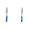 Exclusive earrings Kyanite rondel