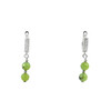 Exclusive earrings Jadeite facet