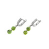 Exclusive earrings Jadeite facet