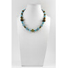 Exclusive necklace &quot;Ghost of Kyiv 2&quot; Tiger&#039;s eye, Aquamarine