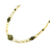 Exclusive necklace &quot;Beata&quot; Pearls, mother-of-pearl tube