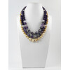 Exclusive necklace &quot;Mariam&quot; Amethyst, mother-of-pearl, 3 rows