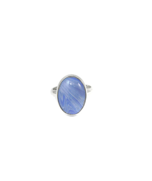 Sapphire ring, silver