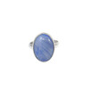 Sapphire ring, silver