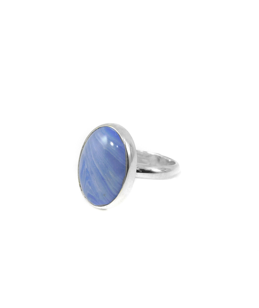 Sapphire ring, silver