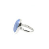 Sapphire ring, silver