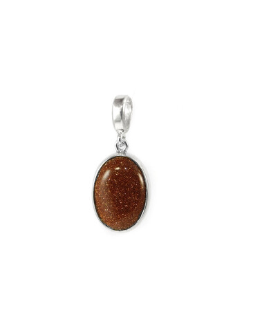 Pendant Aventurine brown